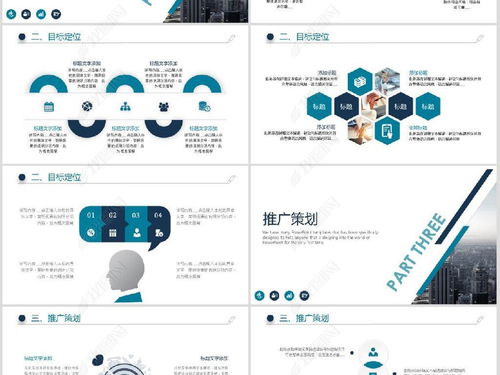 企業品牌推廣策劃方案商業策劃書融資投資商務計劃書總結PPT模板下載