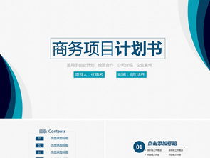 簡約商業(yè)策劃書創(chuàng)業(yè)計(jì)劃項(xiàng)目投資ppt模板